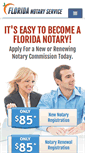 Mobile Screenshot of floridanotaryservice.com
